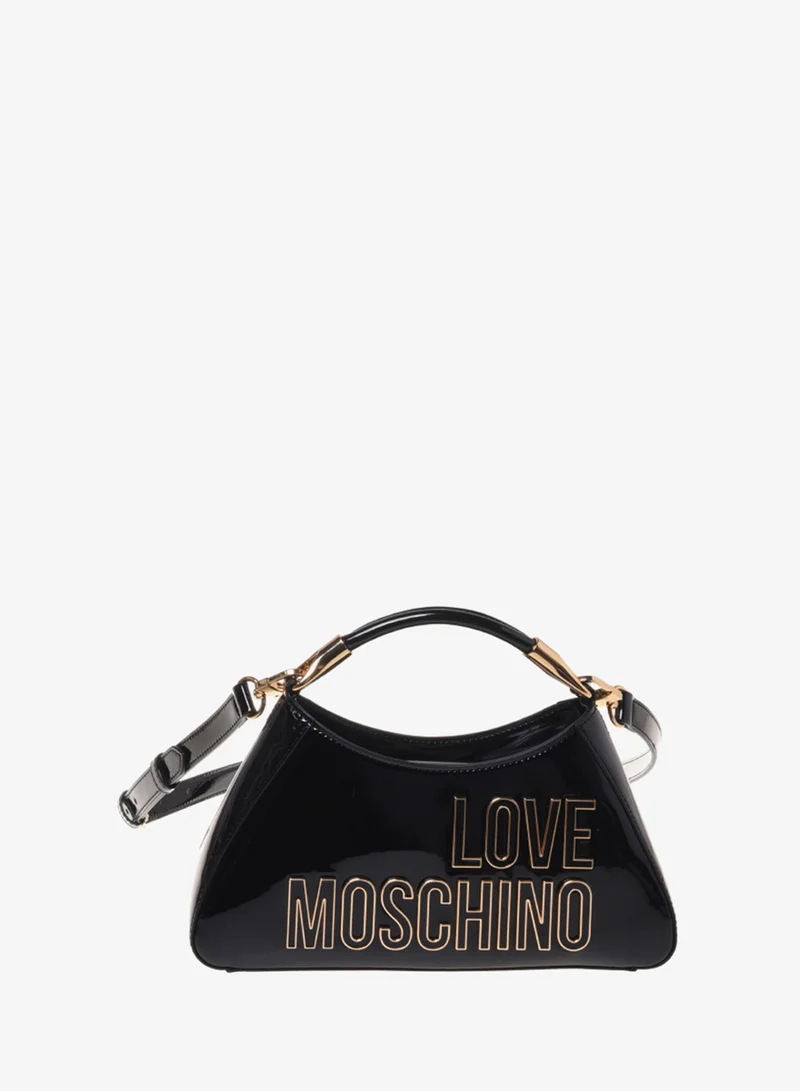 Enameled logo Satchel Bag